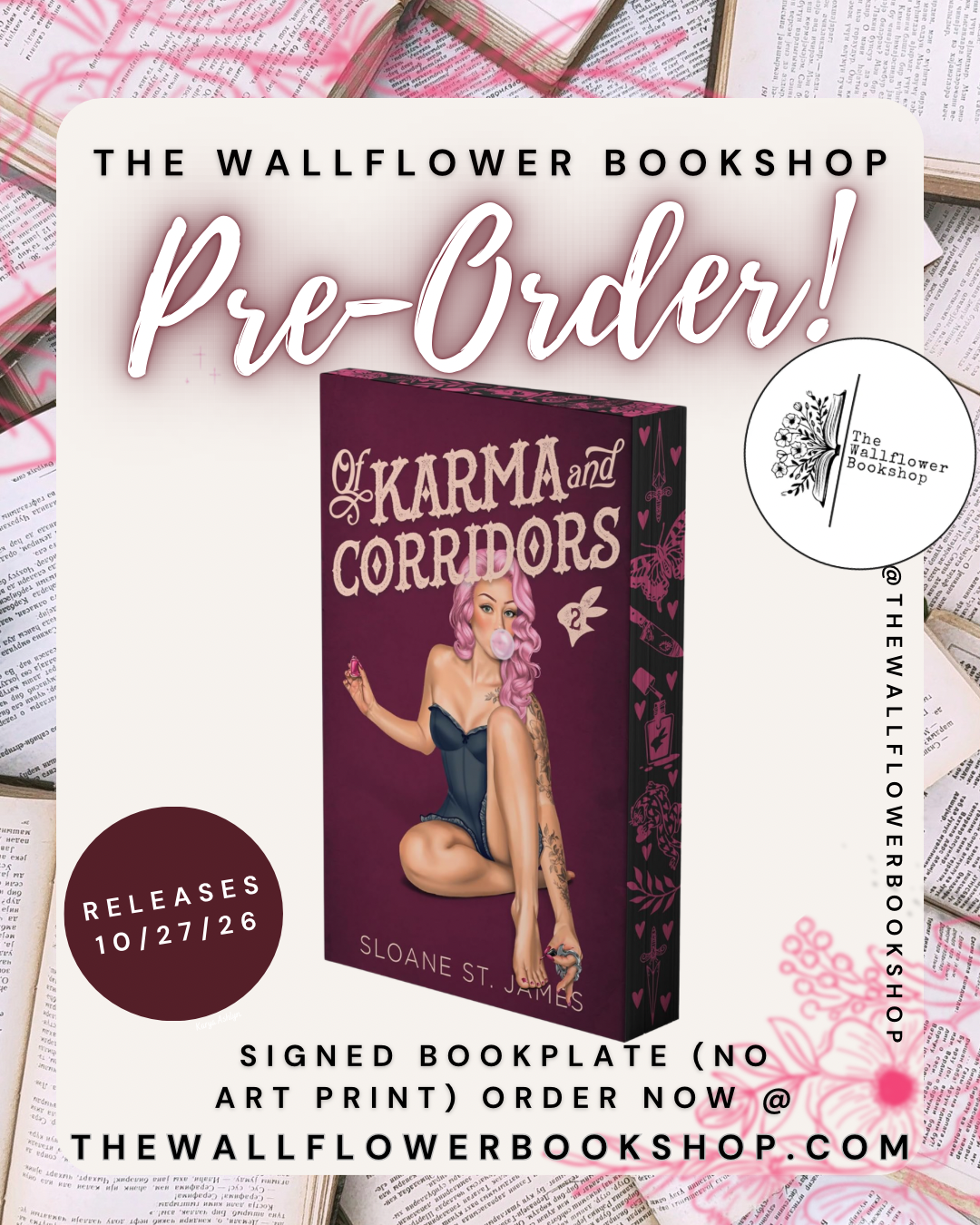 Of Karma and Corridors (SIGNED BOOKPLATE) (PRE•ORDER) | Sloane St James