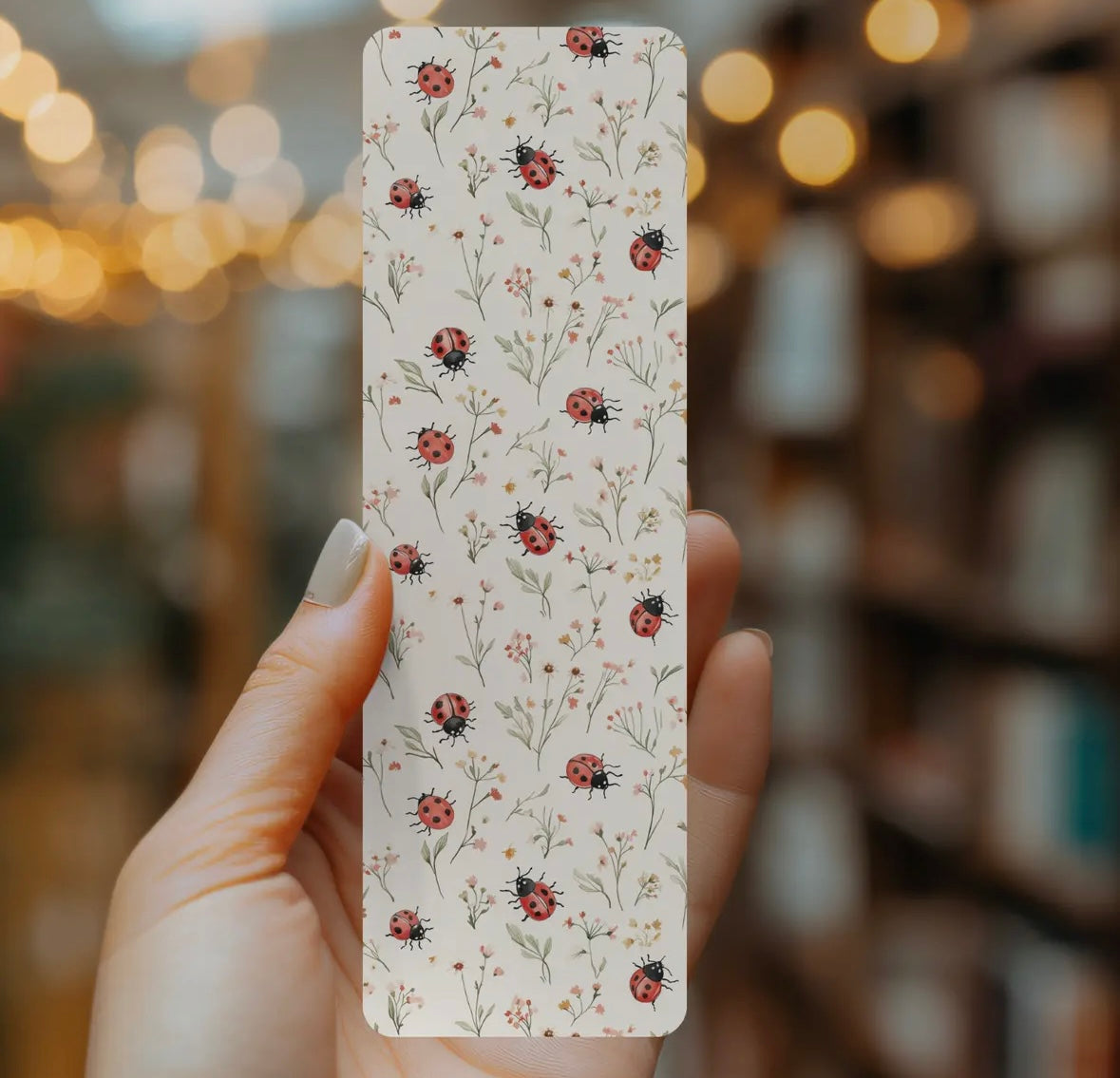 Lady Bug Bookmark