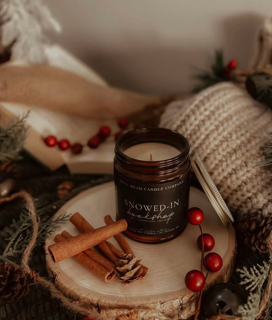 Snowed In Bookshop Candle | Well Read Candle Company