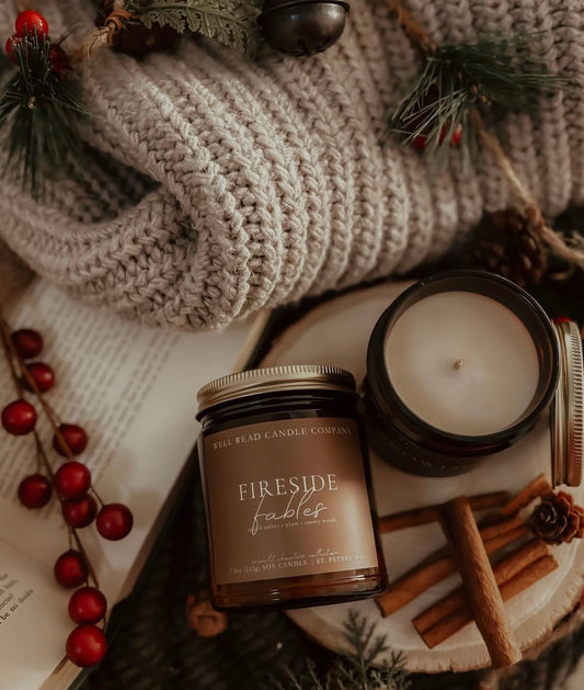 Fireside Fables Candle | Well Read Candle Company