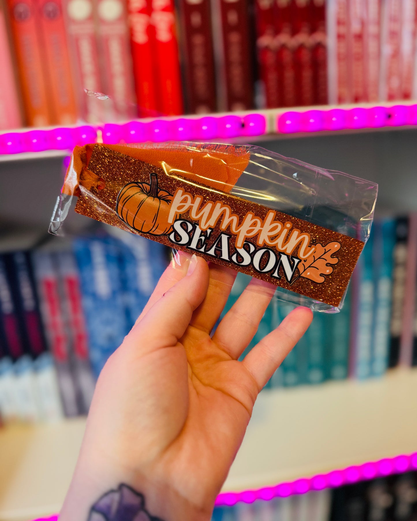Pumpkin Season Bookmark