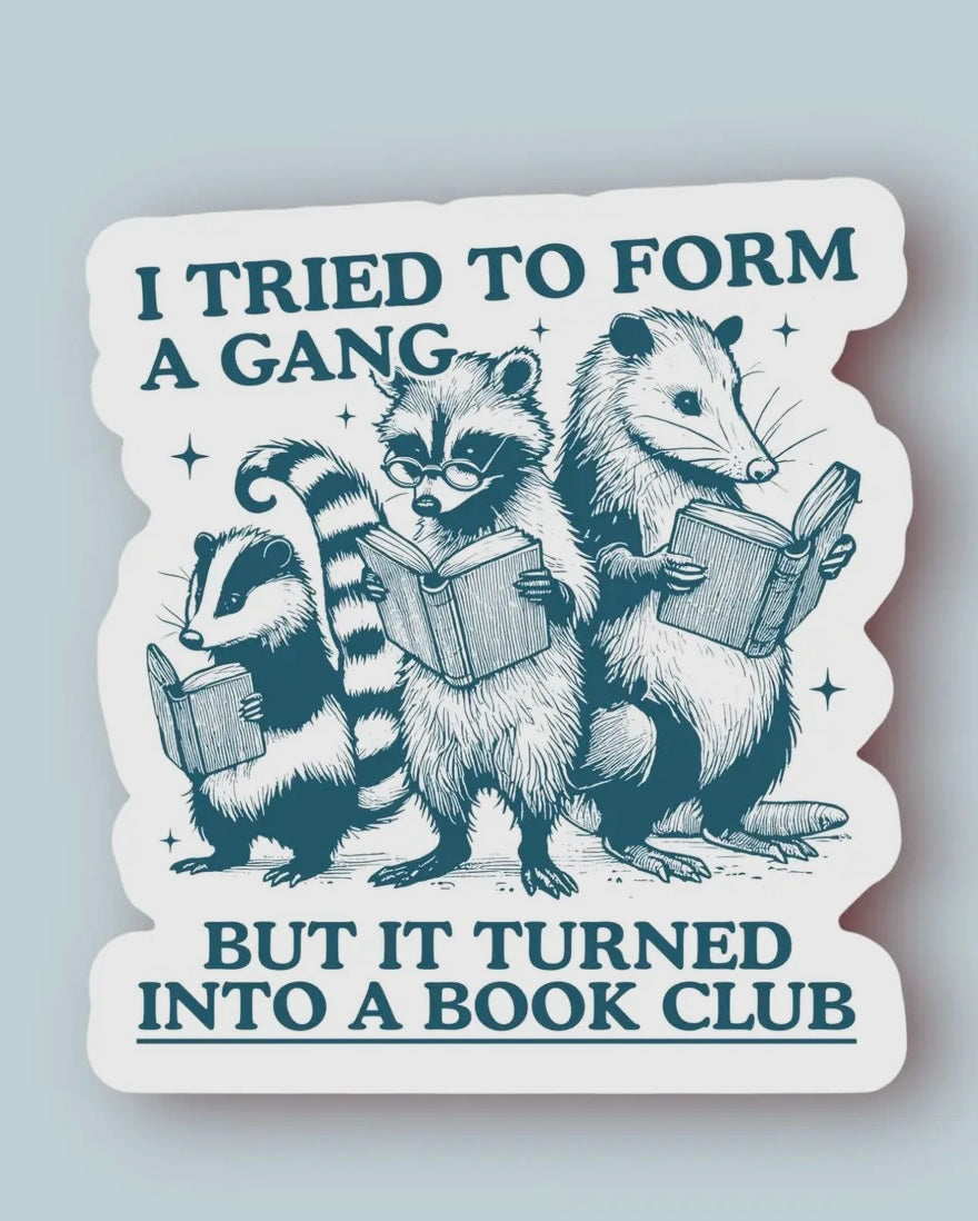 Book Club Sticker