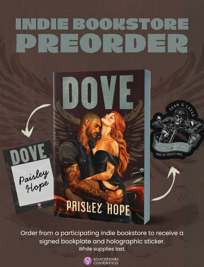 Dove (SIGNED BOOKPLATE) | Paisley Hope