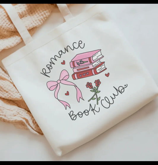 Romance Book Club Tote