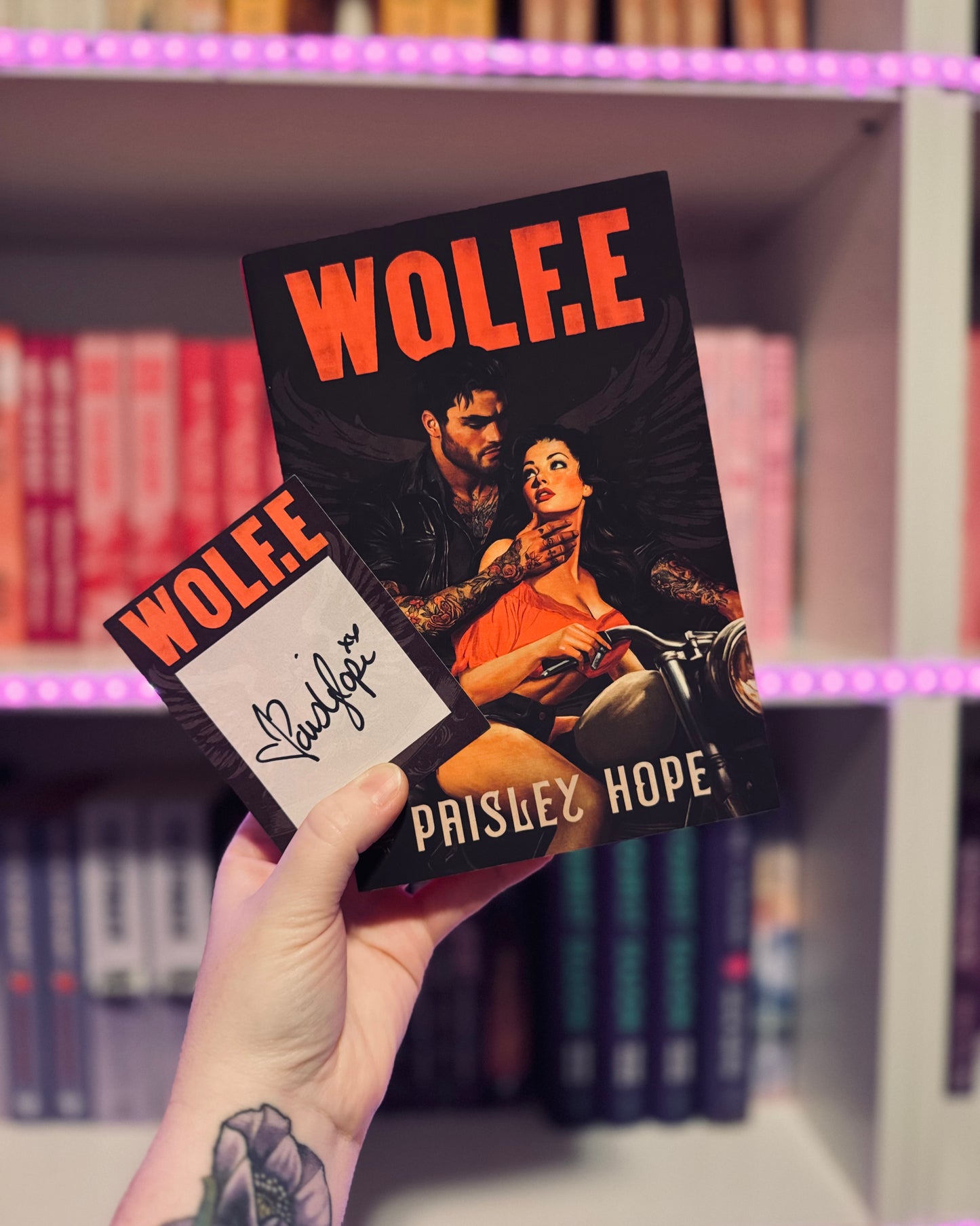 Wolf.e (Signed Bookplate)| Paisley Hope
