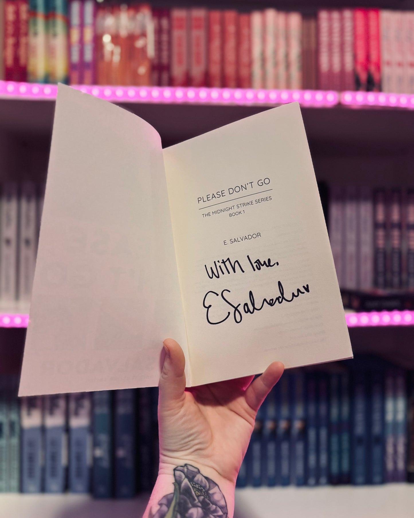Please Don’t Go (SIGNED) | E. Salvador