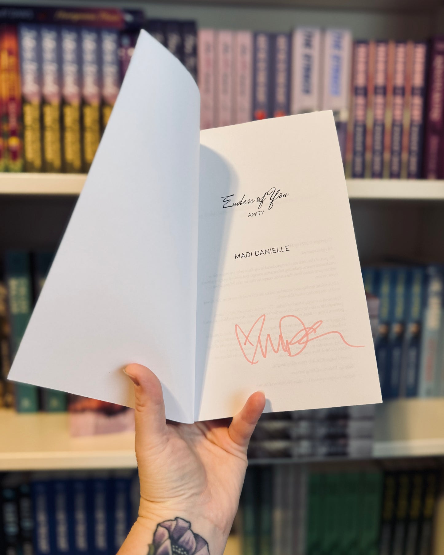 Embers of You (SIGNED) | Madi Danielle