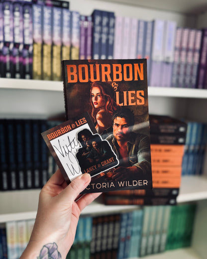 Bourbon & Lies (SIGNED BOOKPLATE) | Victoria Wilder
