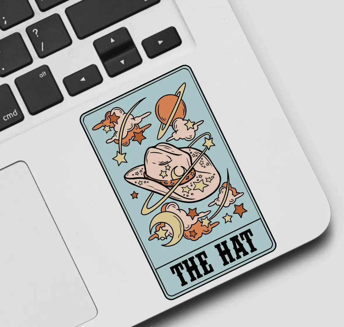 The Hat Tarot Card Sticker