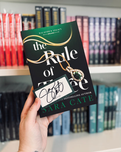 The Rule Of Three (SIGNED BOOKPLATE) | Sara Cate