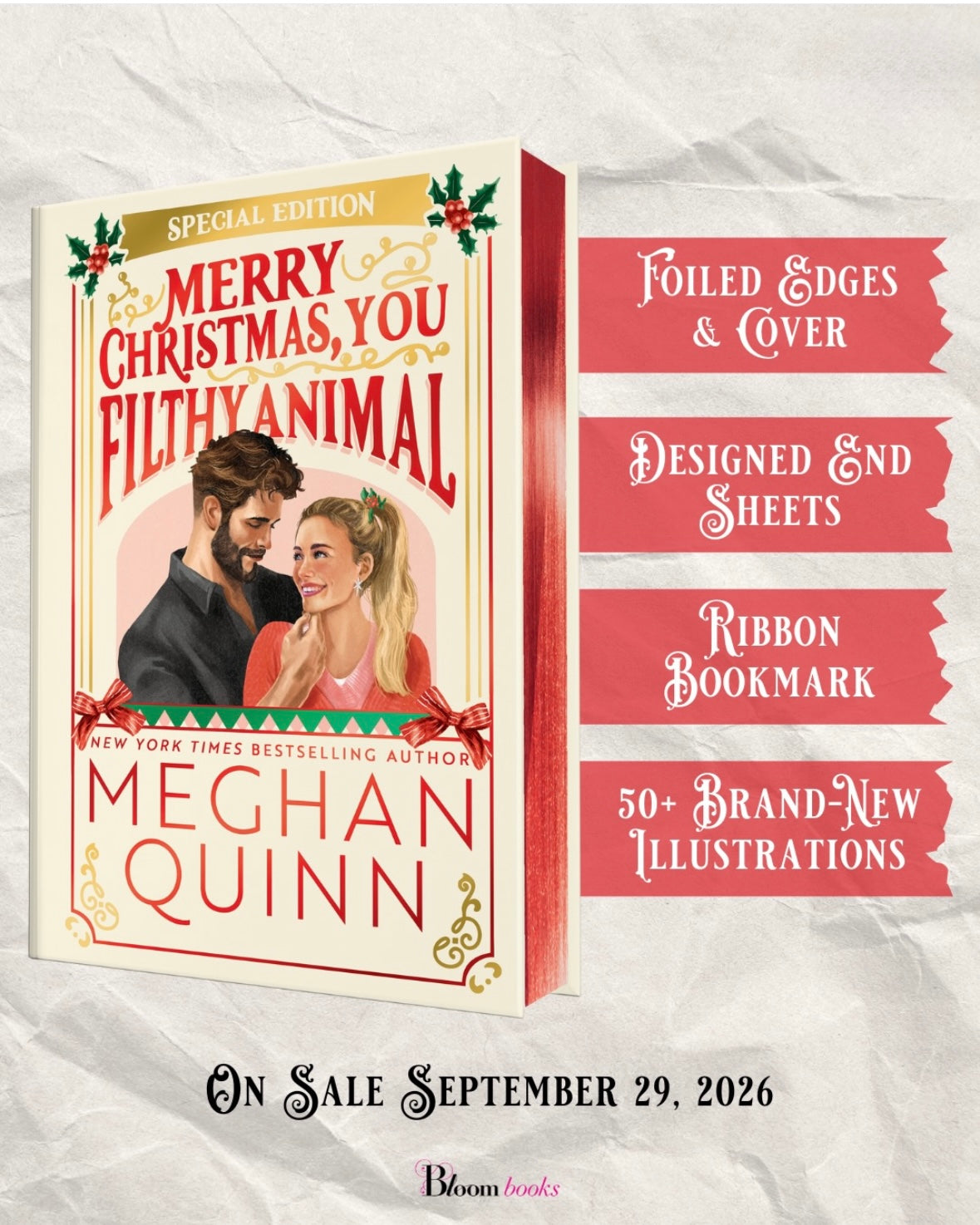 Merry Christmas Ya Flithy Animal (PRE•ORDER) | Meghan Quinn