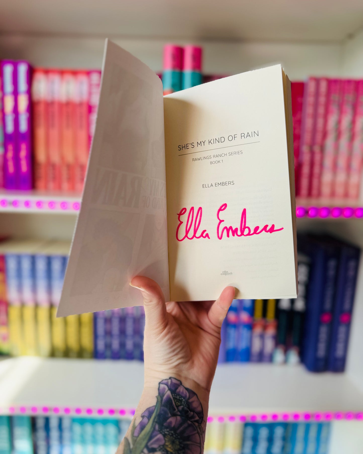 She’s My Kind of Rain (signed) | Ella Embers