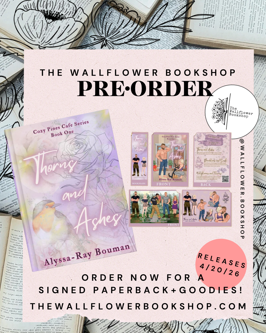 Thorns and Ashes (SIGNED) (PRE•ORDER) | Alyssa-Ray Bouman