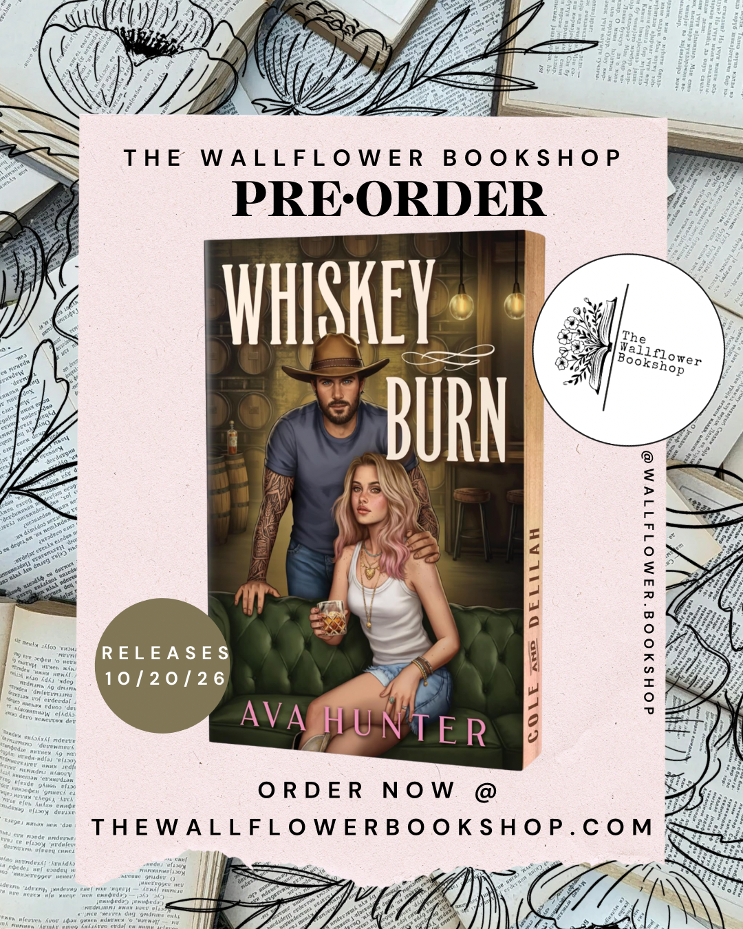 Whiskey Burn (PRE•ORDER) | Ava Hunter