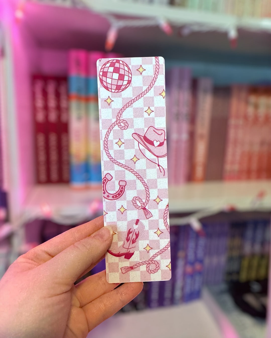 Pink Disco Rodeo Bookmark
