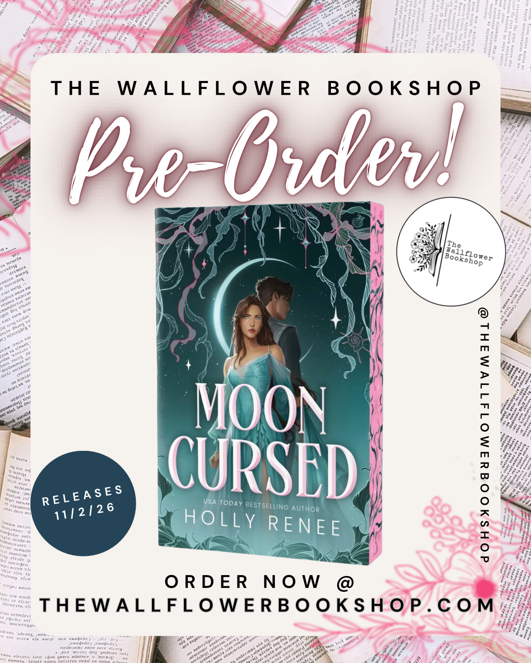 Moon Cursed (PRE•ORDER) | Holly Renee