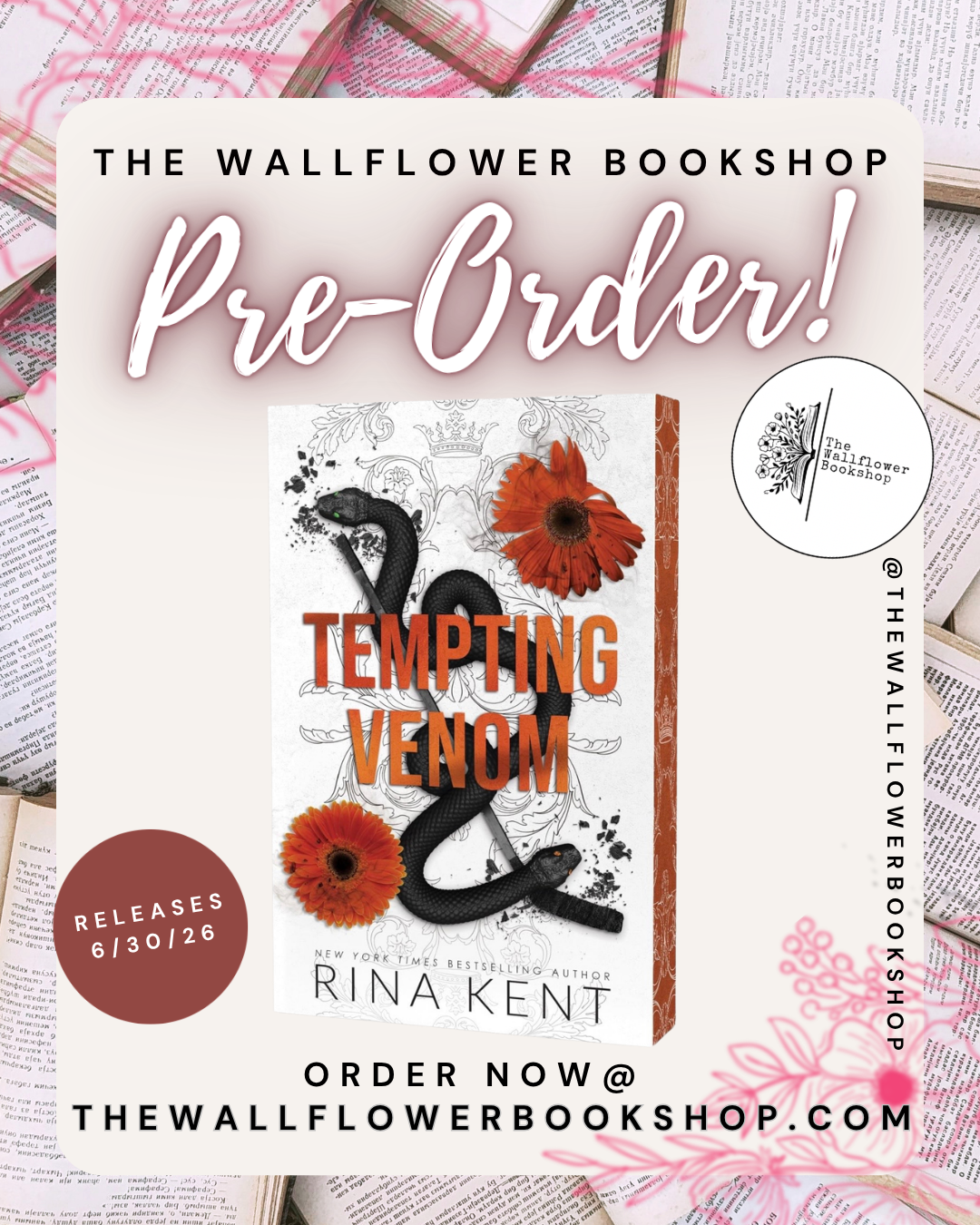 Tempting Venom (PRE•ORDER) | Rina Kent