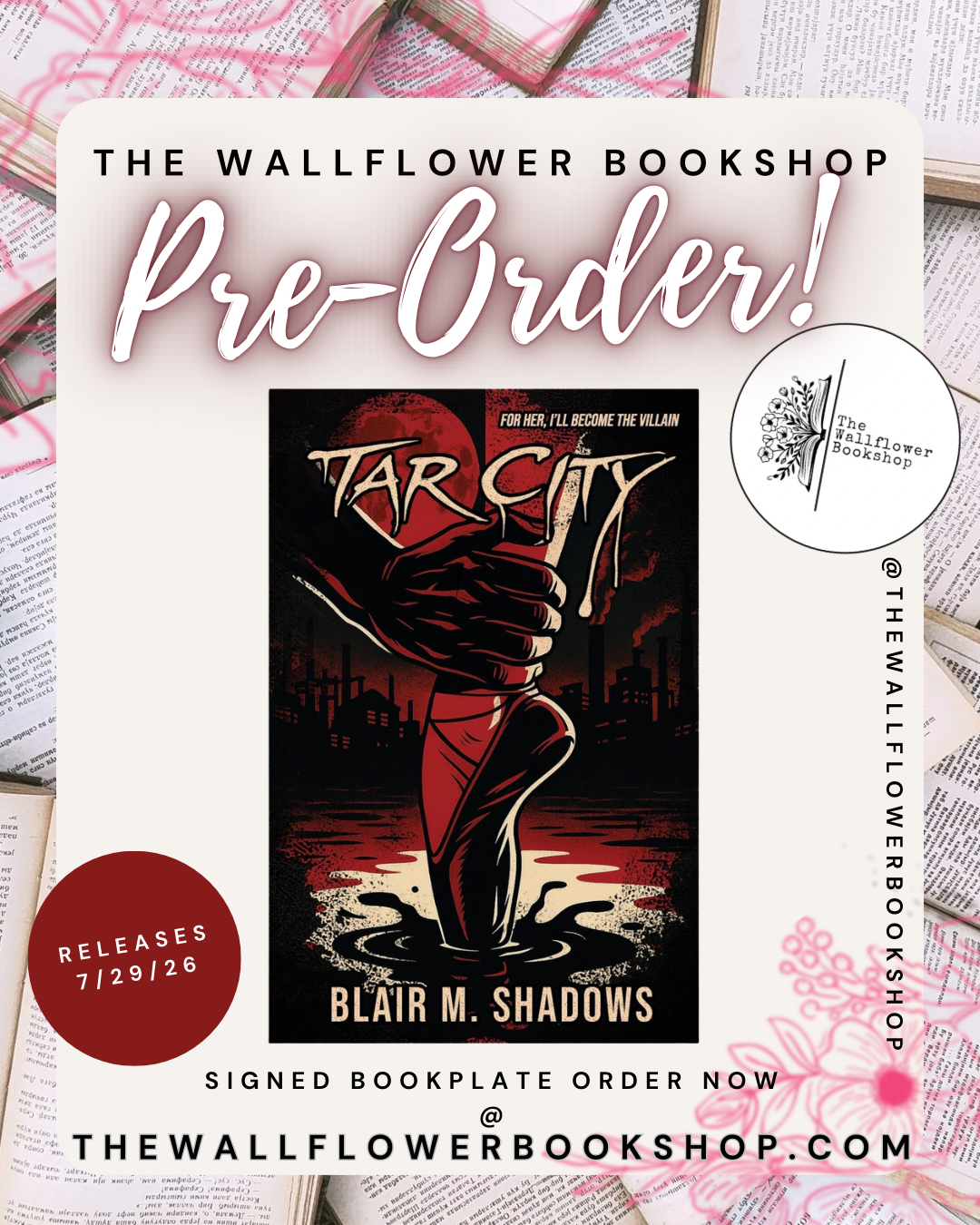 Tar City (SIGNED BOOKPLATE) | Blair Shadows