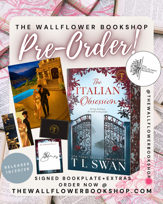 The Italian Obsession (SIGNED BOOKPLATE)  (PRE•ORDER) | TL Swan