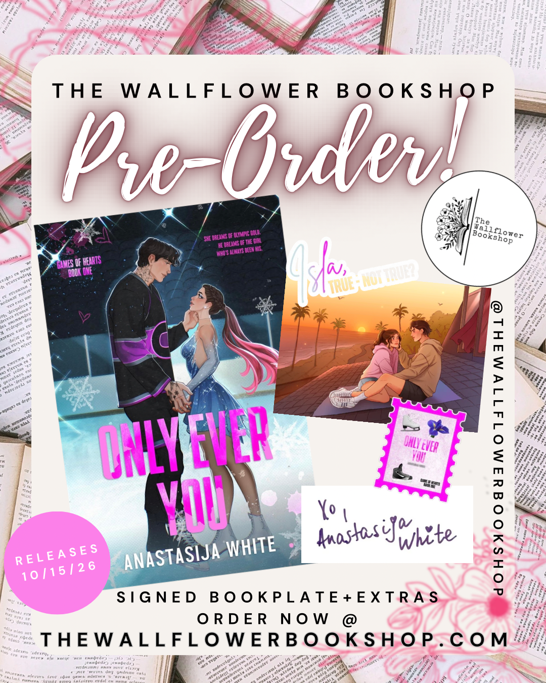 Only Ever You (SIGNED BOOKPLATE) (PRE•ORDER) | Anastasija White