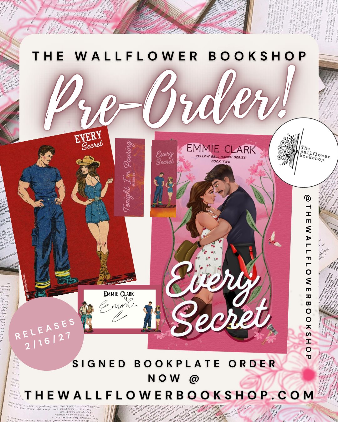Every Secret (SIGNED BOOKPLATE)(PE•ORDER) | Emmie Clark