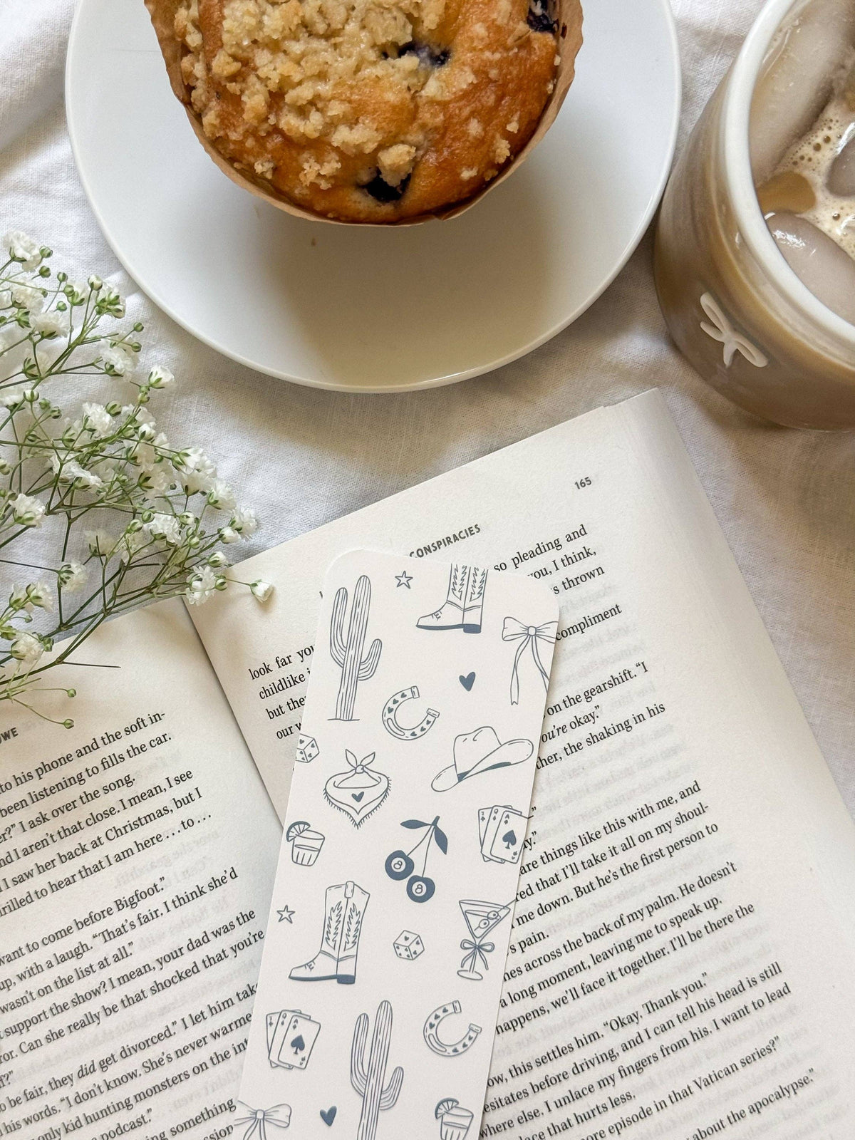 Lucky Cowgirl Bookmark