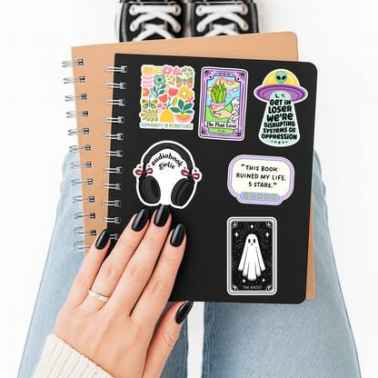 The Ghost Tarot Sticker– Midnight Reader